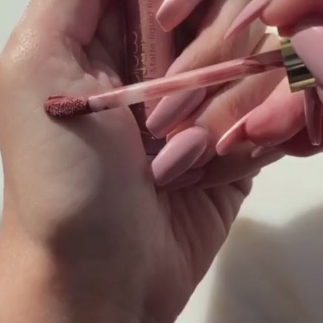Brown Nude Lip Paint Lipstick Long Wearing